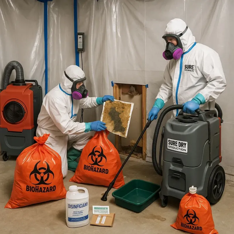 Contaminated Water Handling Protocols process in George, IA